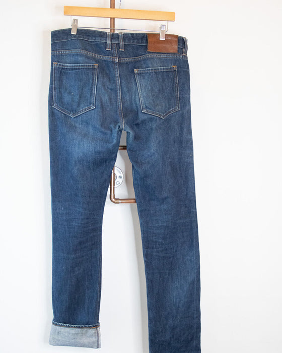 Straight Leg Selvedge Jeans