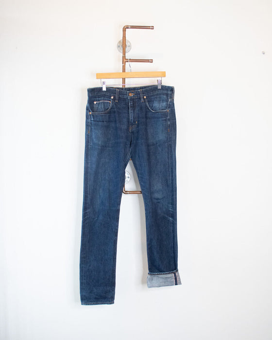 Straight Leg Selvedge Jeans