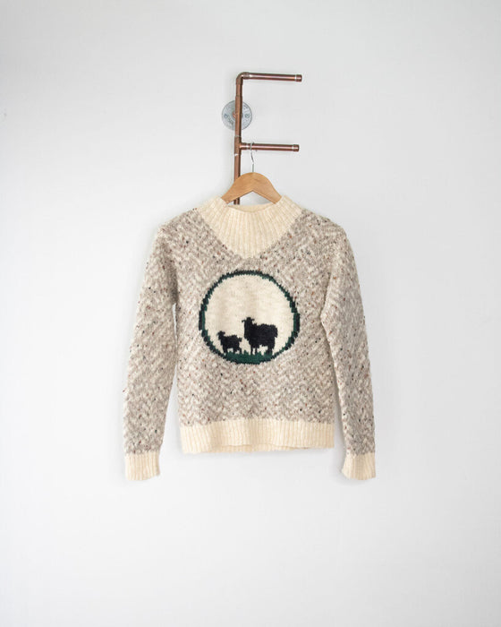 Vintage Wool Sheep Sweater