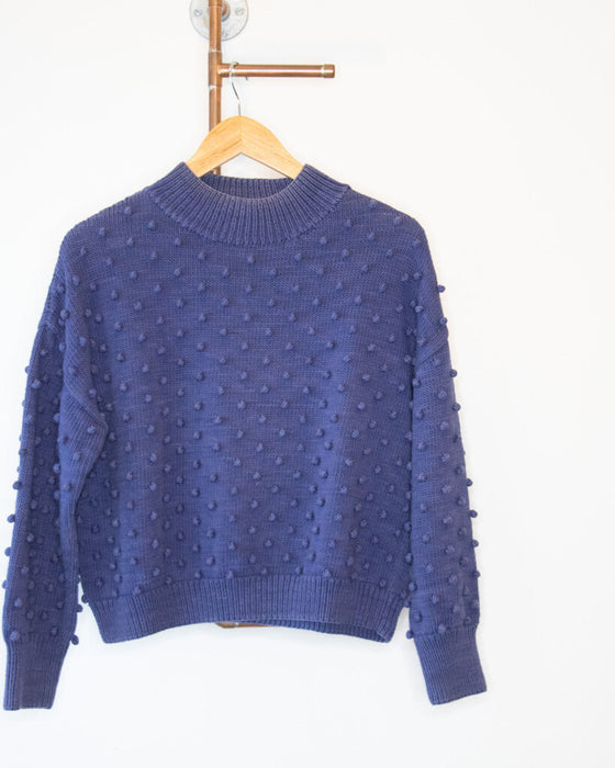 Cotton Popcorn Sweater