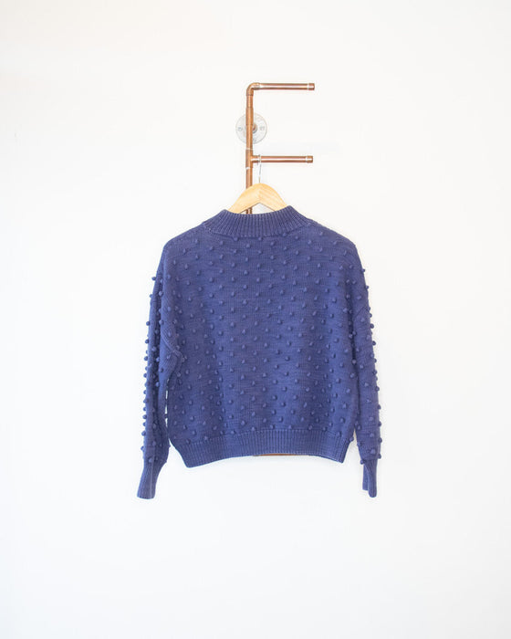 Cotton Popcorn Sweater