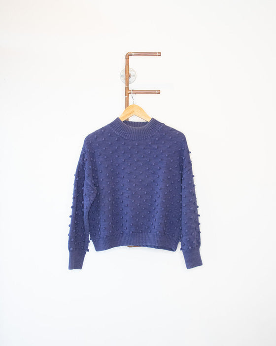 Cotton Popcorn Sweater