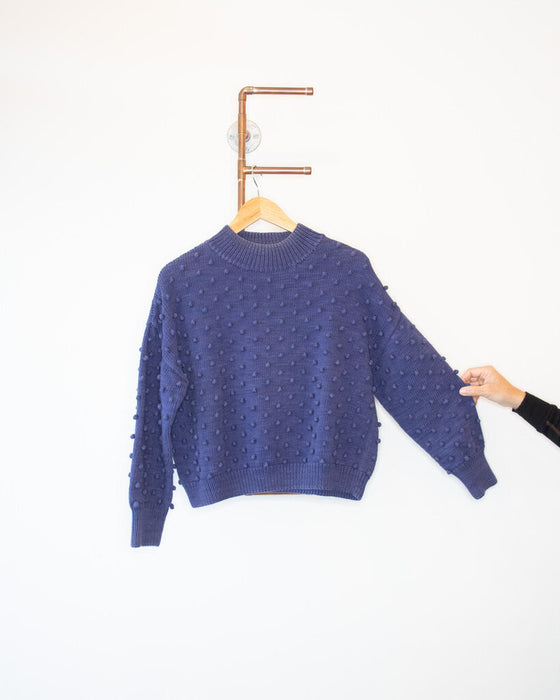 Cotton Popcorn Sweater