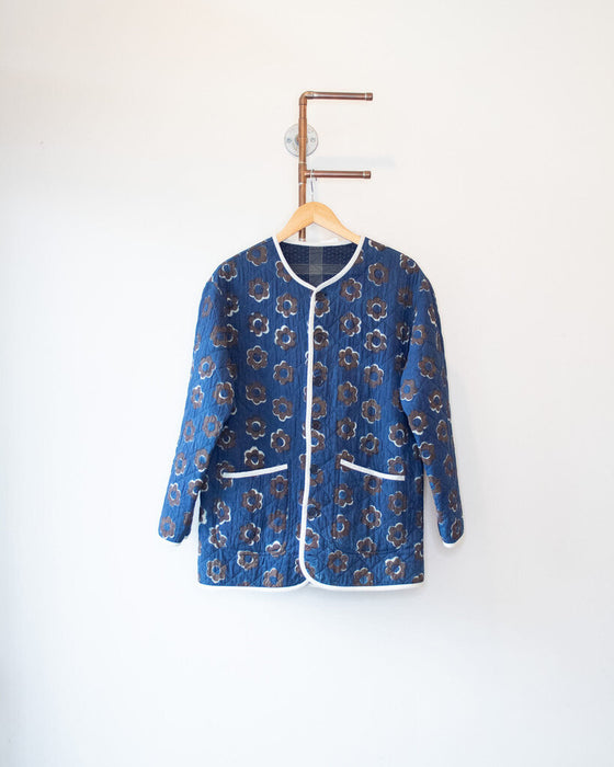 Reversible Block Print Coat