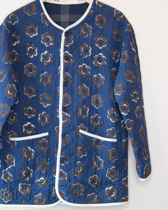 Reversible Block Print Coat