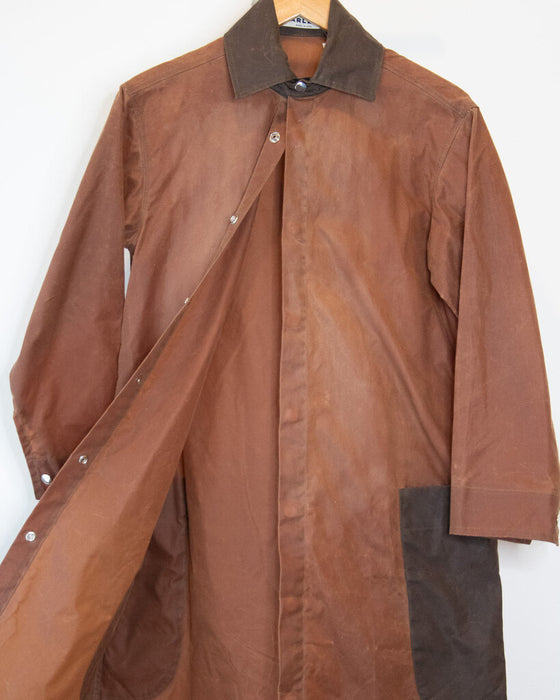 Waxed Canvas Long Jacket