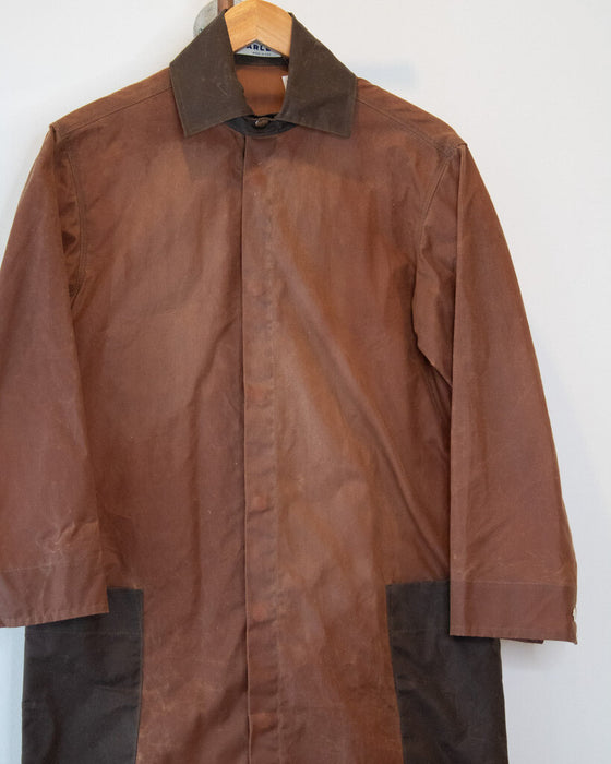 Waxed Canvas Long Jacket