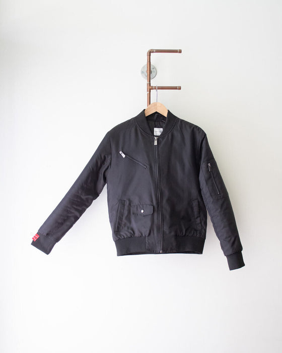 Nylon Bomber Jacket